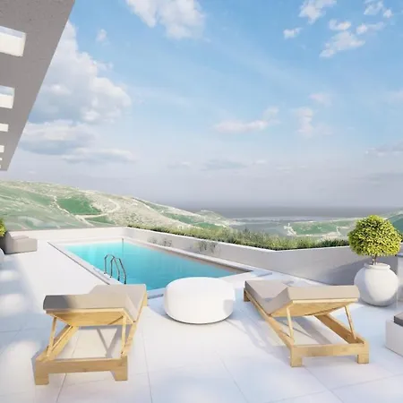Luxury Theros I With Private Pool *