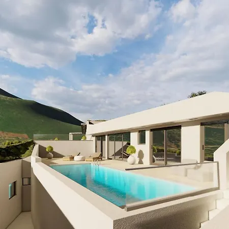 Villa Luxury Theros I With Private Pool *