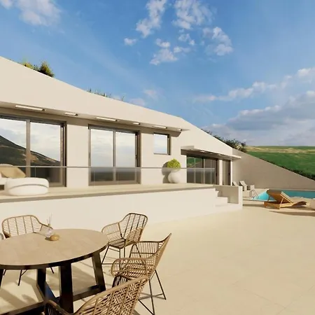 Villa Luxury Theros I With Private Pool *